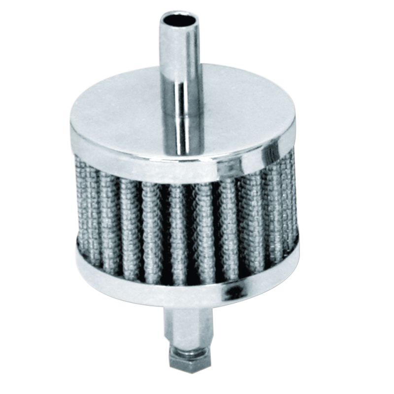 GZP Chr crankcase breather 3/8" w stud+b (IT)