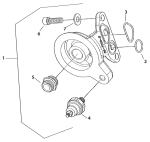 GZP Chrome oil filter BT99-up #63798-99