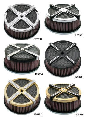 GZP All Chrome 3D Active HP Aircleanerki (IT)