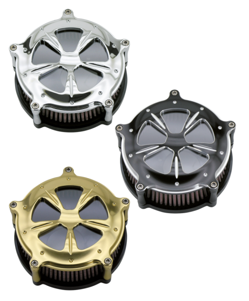 GZP Chrome Panorama Aircleaner w/clear w (IT)