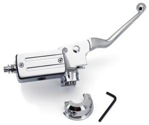 GZP Chrome master cylinder 11/16" piston