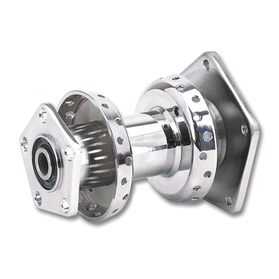 GZP Rear hub assy FLH/T86-99 chrome (IT)