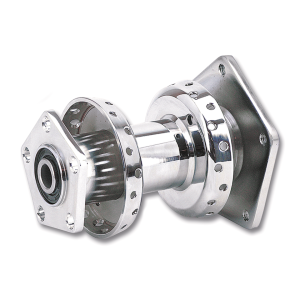 GZP Rear hub assy FLH/T86-99 chrome (IT)