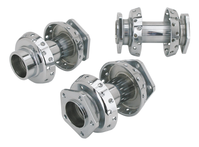 GZP Chrome Front hub SF Softail 00-up (IT)