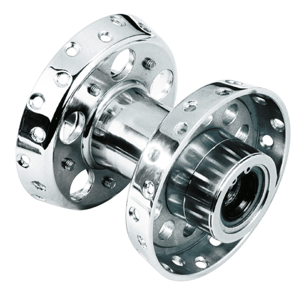GZP chr HD36-66 hub w/Timken stl bearing (IT)