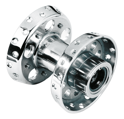 GZP chr HD36-66 hub w/Timken stl bearing (IT)