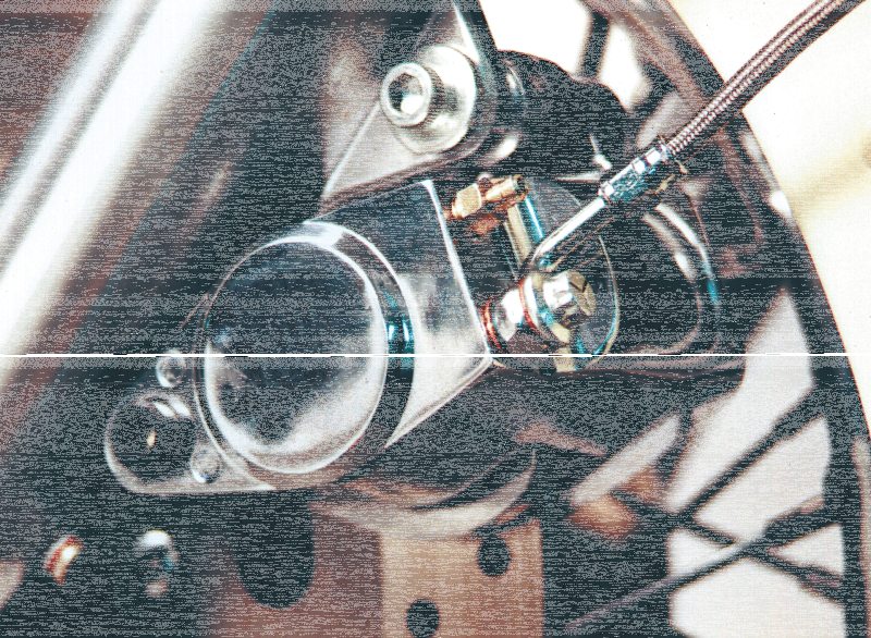 GZP Chrome dual front caliper kit 84- (IT)