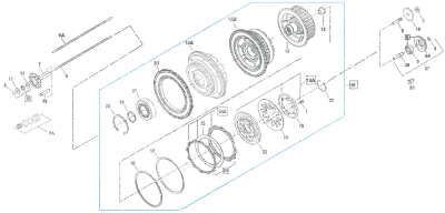 GZP Clutch pressure plate kit BT98-17 (IT)