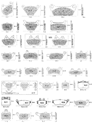 GZP Brakepads Sinter Dyna/F*ST 08-17 RR (IT)
