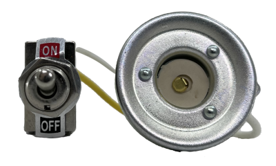 Socket fitting w/switch f/ 166012 rflctr