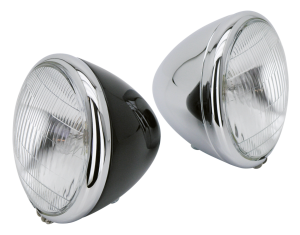 GZP Springer headlight 12V complete Chro