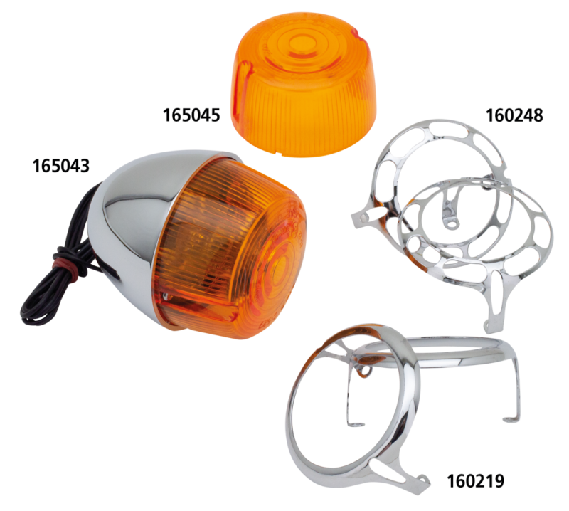 GZP FX/XL73-85 smooth trims turn signals (IT)