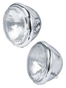 GZP Bottom mount headlight cplt 5 1/2" c
