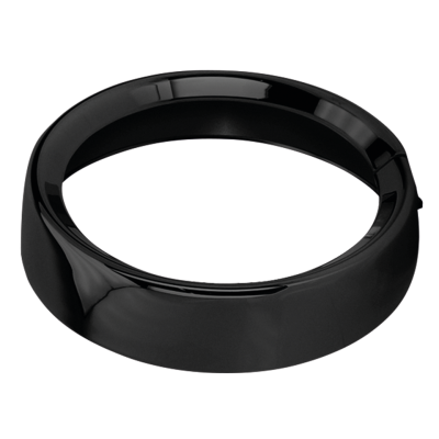 GZP Black 7" Headlight Trim Ring (IT)