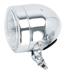 GZP 4" Chrome H4 headlight bottom mount