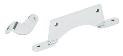GZP Chrome fr&rr oil tank brackets, cust (IT)