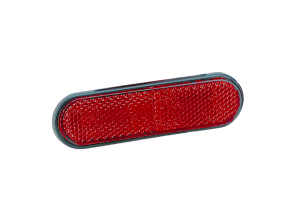 GZP Small Oval red reflector with E-appr
