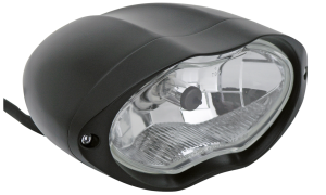 GZP Black Sunray headlight DOT 12V 55/66