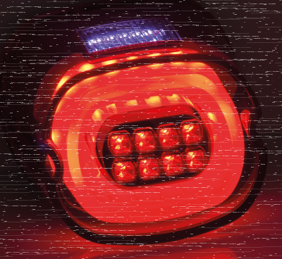 GZP Paradox LED taillight red lens (IT)