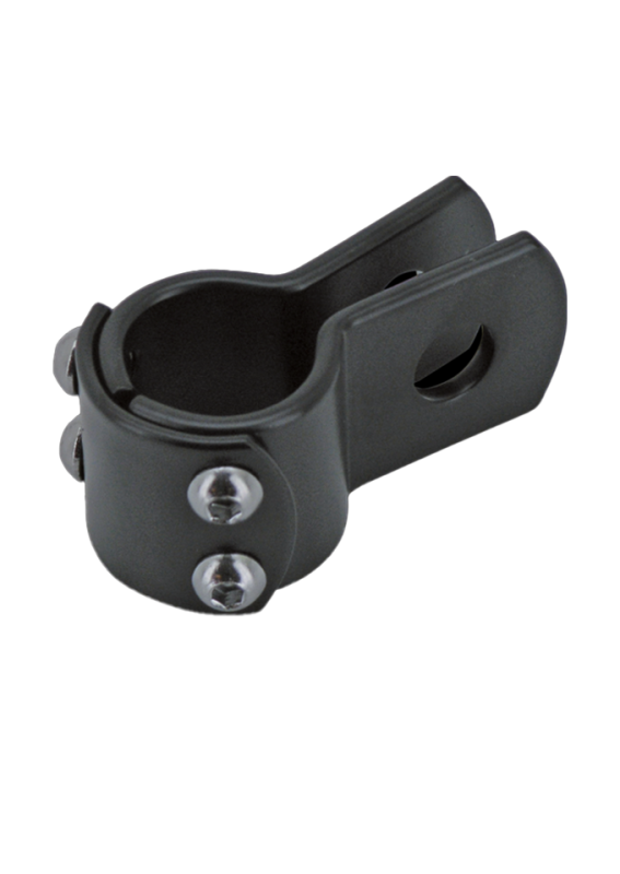 GZP Black Three piece clamp 1-1/8" (IT)