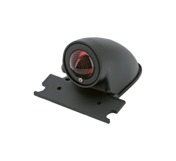 GZP Blk Sparto LED E taillight w/license (IT)