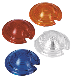 GZP Bullet light lens plastic red