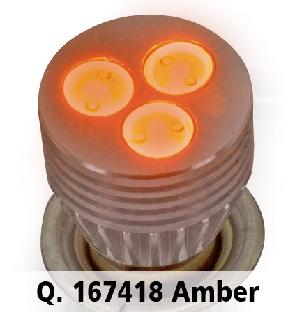 GZP DUAL FM-3 LED BULB AMBER BAY15D (IT)