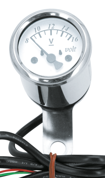 GZP 48mm Voltage Gauge ss polished housi (IT)
