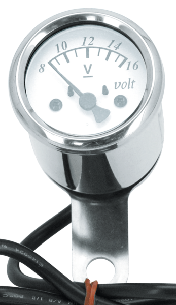 GZP 48mm Voltage Gauge ss polished housi (IT)