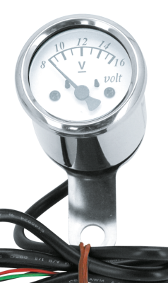 GZP 48mm Voltage Gauge ss polished housi (IT)