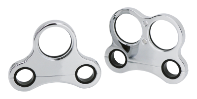 GZP Chr billet single gauge f/T-bar no h