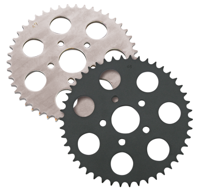 GZP Rear sprocket zinc 46T. XL86-99