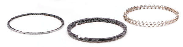 Pistonrings XL1000 +040 Chr.Moly Hasting (IT)