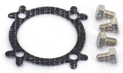 COLONY A/C screws & lock 37-55, white pl (IT)