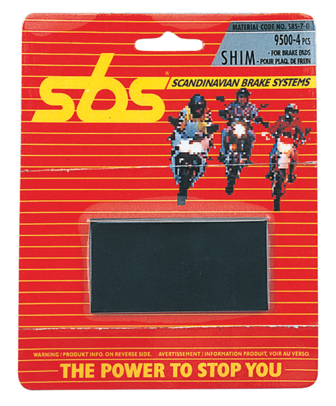 SBS anti vibration brake pad shim (IT)