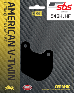 SBS HF Brake Pads XL77-up