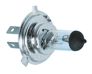 H4 bulb 12V 60/55W P43t E-approved (IT)