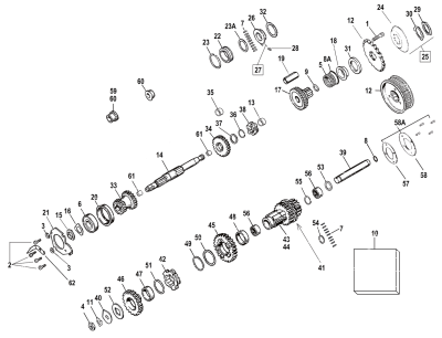 End Cover Countershaft BT36-64 (IT)