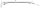 Throttle cable black HS40 96-up LN=44" (IT)