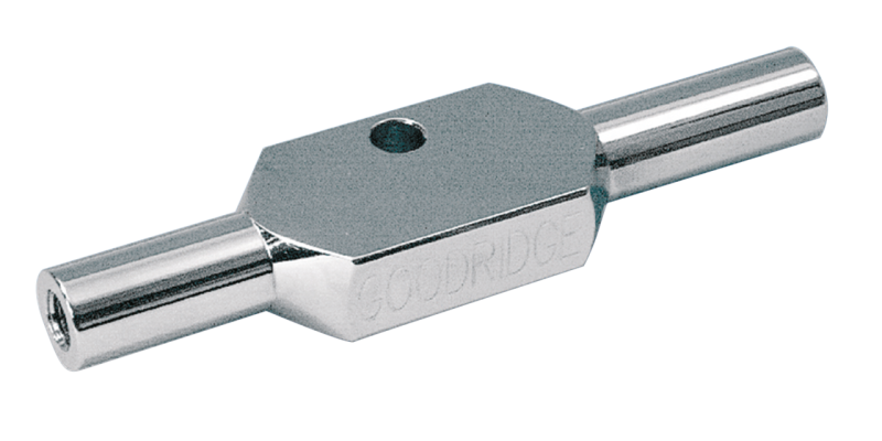 Aluminum T-bar 3/8-24 thread (IT)