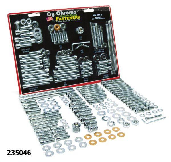 Chrome allen head motor screws 5sp.84-86 (IT)