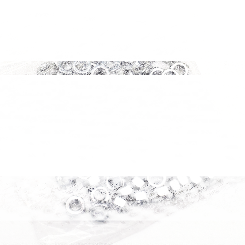 100pck Chrome hex nut 1/4-20 UNC (IT)