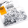 100pck Chrome lockwasher 1/4 (IT)