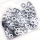 100pck Chrome lock washer 5/16 (IT)