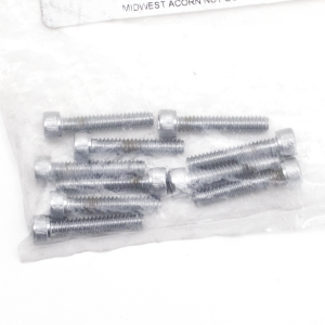 10pck Chrome allen screws 10-24x1 (IT)