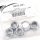 5pck Chrome nylock nuts 5/8-18 UNF (IT)