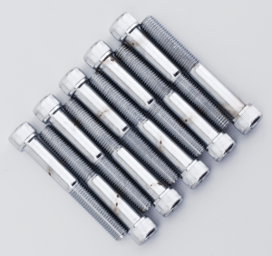 10pck Chrome allen screws 5/16-24x2-1/4 (IT)