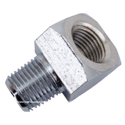 Chrome plated 45 degree fitting only (IT)