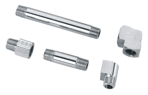 Chrome 1/8 male & female adapter (IT)