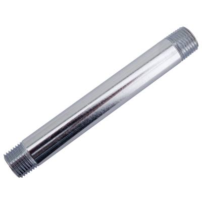 Chrome plated 1/8 pipe 3" long (IT)